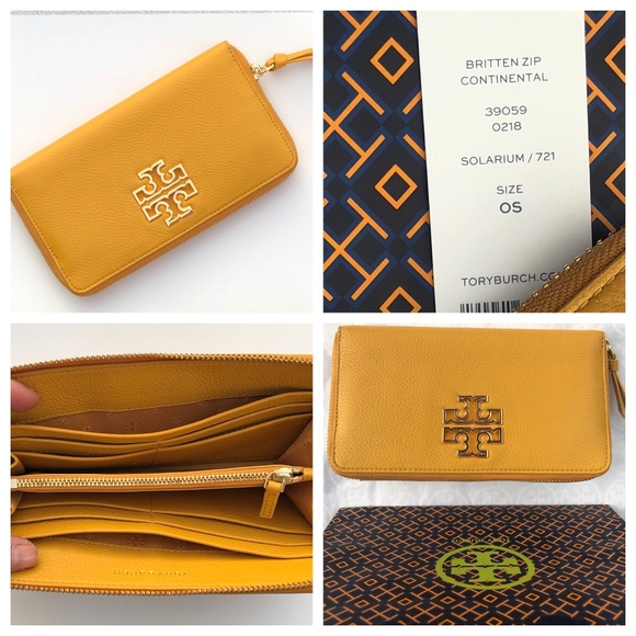 Tory Burch Handbags - NWT! TORY BURCH Britten Zip Continental Wallet